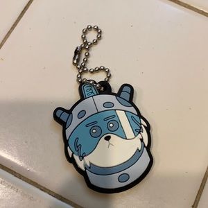 Rick and Morty Keychain plastic